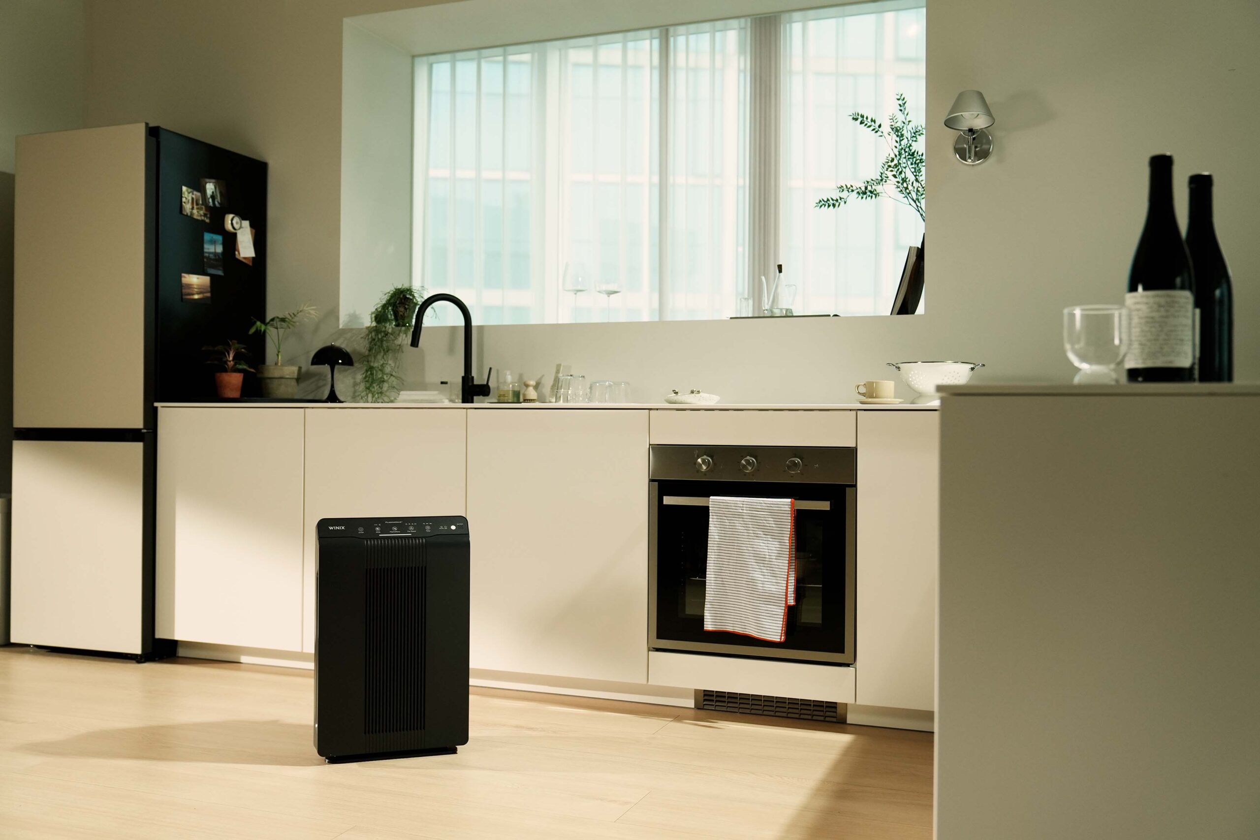 調理後のキッチン